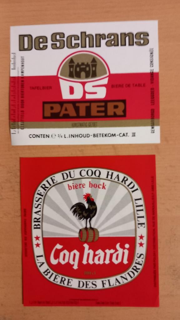 Etiquettes bière Belge (212), Collections, Enlèvement ou Envoi, Comme neuf