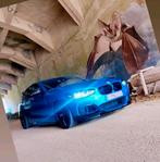 Bmw 120i f20 lci b48 m performance shadow m140i look + sound, Auto's, BMW, Euro 6, Blauw, Alcantara, Handgeschakeld
