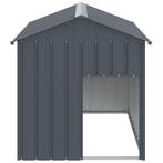 Hondenhok met dak antraciet 117x153x123 cm (NOG NIEUW), 110 cm of meer, 100 cm of meer, Ophalen of Verzenden, Nieuw