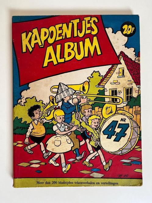 Jef Nys - Marc Sleen - Kapoentjesalbum 47 - 1960, Livres, BD, Envoi