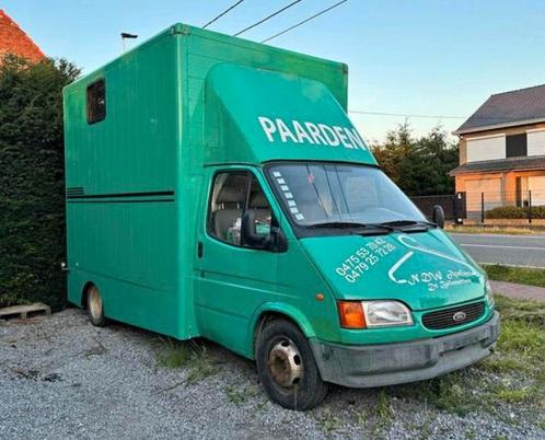Vrachtwagen met 2 pk, Dieren en Toebehoren, Paarden en Pony's | Trailers en Aanhangwagens, Zo goed als nieuw, Ophalen of Verzenden