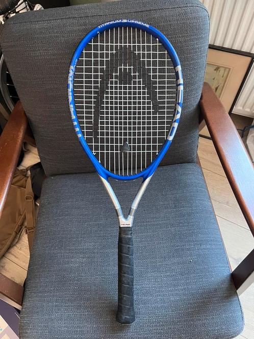Head supreme Titanium S1 oversize (nooit gebruikt), Sport en Fitness, Tennis, Nieuw, Racket, Head, L3, Ophalen of Verzenden