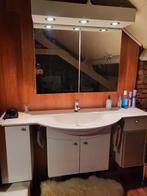 Badkamermeubel en spiegelkast, Enlèvement, Comme neuf, Armoire à miroir