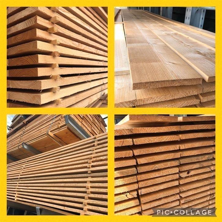 Steigerplank douglas | fijnbezaagd | geschaafd, Doe-het-zelf en Bouw, Overige Doe-Het-Zelf en Bouw, Nieuw, Ophalen of Verzenden