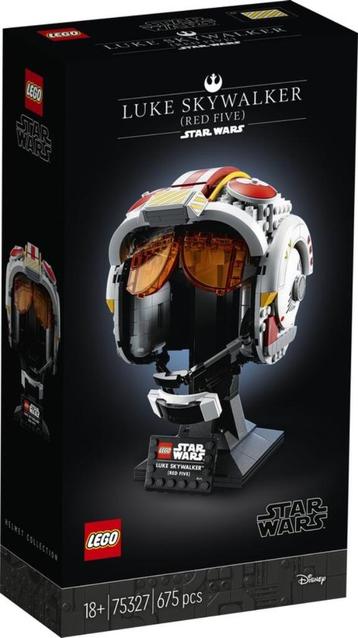 Lego Star Wars 75327 casque Red Five de Luke Skywalker, Enlèvement ou Envoi, Neuf, Ensemble complet, Lego