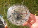 Oude vintage Barometer ,de helft gemaakt van gegoten ijzer, Ophalen of Verzenden, Niet werkend, Barometer