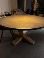 Mooie ronde eettafel met stoelen, Huis en Inrichting, Ophalen, Zo goed als nieuw