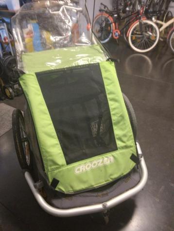 Croozer fietskar (2 kids) inclusief wandel- én sportwiel, 20 à 40 kg, Croozer, Enlèvement, Utilisé