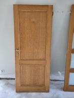 Eiken volhouten deur, Porte intérieure, Enlèvement, 200 à 215 cm, Utilisé