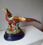 Groot antiek keramisch beeld van fazant-ca 1900-1940, Antiek en Kunst, Ophalen of Verzenden