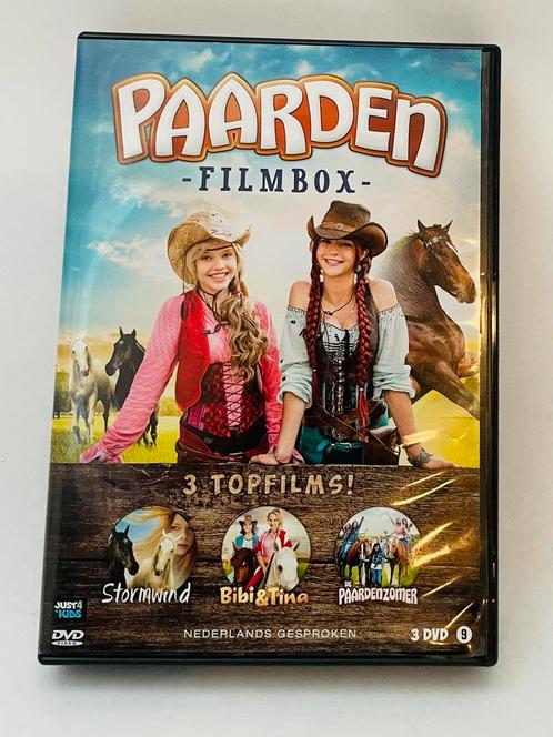 Paarden filmbox, Cd's en Dvd's, Dvd's | Kinderen en Jeugd, Zo goed als nieuw, Film, Avontuur, Boxset, Vanaf 9 jaar, Ophalen of Verzenden