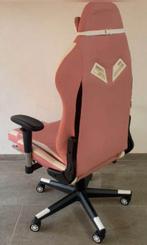 Chaise gaming a vendre urgent tout en description, Rose, Comme neuf, Chaise de bureau de gaming, Enlèvement
