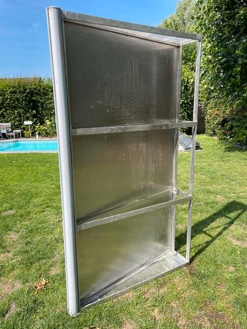 Aluminium afdak beschikbaar voor biedingen