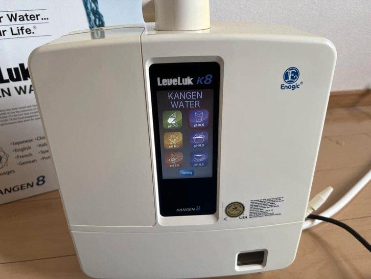 NIEUW IN DOOS: Enagic Kangen K8 Waterionisator – Ongebruikt, Electroménager, Adoucisseurs d'eau, Neuf, Adoucisseur d'eau électrique