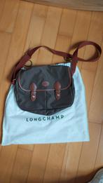 Longchamps kaki canvas tas, Ophalen, Gebruikt