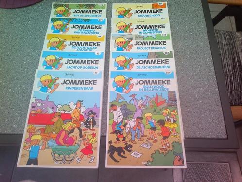 14 Jommeke strips met de nieuwe cover., Boeken, Stripverhalen, Zo goed als nieuw, Meerdere stripboeken, Ophalen of Verzenden