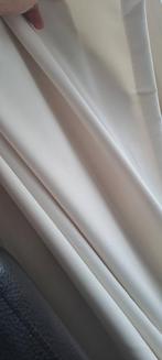 Gordijnen  7,4 m totaal, Crème, 200 cm of meer, 150 tot 200 cm, Ophalen of Verzenden