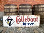 CALLEBAUT WIEZE PLAKKAAT, Verzamelen, Biermerken, Ophalen, Gebruikt, Reclamebord, Plaat of Schild, Overige merken