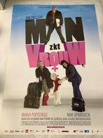MAN ZOEKT VROUW   filmposter  70-100 cm, Collections, Posters & Affiches, Enlèvement ou Envoi