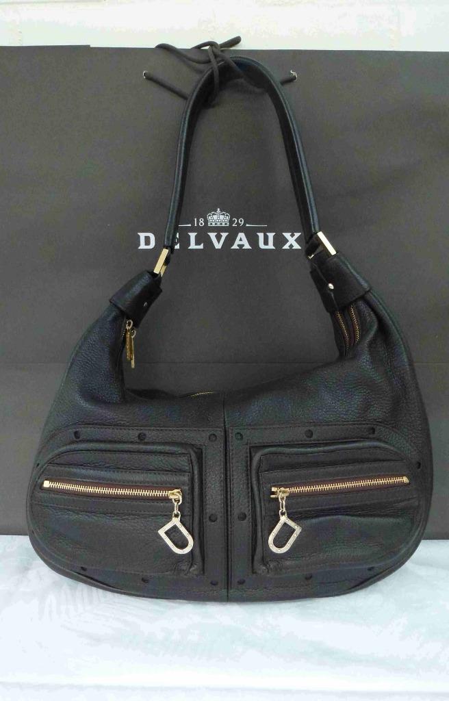 Delvaux handtas of schoudertas Le Pauline GM café, Handtassen en Accessoires, Tassen | Damestassen, Gebruikt, Handtas, Bruin, Ophalen of Verzenden