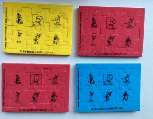 4 puzzels Jommeke - happy cube, Kinderen en Baby's, Speelgoed | Educatief en Creatief, Zo goed als nieuw, Bouwen, Ophalen of Verzenden