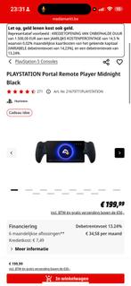 Playstation Portal Midnight black edition, Games en Spelcomputers, Ophalen, Zo goed als nieuw, Playstation 5 Digital