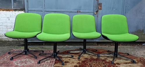 4 Comforto directiestoelen, Charles Pollock, Huis en Inrichting, Bureaustoelen, Gebruikt, Bureaustoel