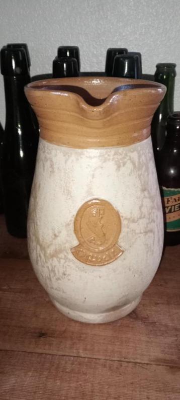 Brasserie bierkan in steengoed Orval beschikbaar voor biedingen
