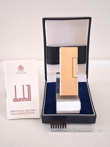 Dupont:Dunhill Aansteker(NIEUW)Met een Edelsteen Tijgeroog beschikbaar voor biedingen