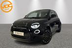 Fiat 500e CABRIO LA PRIMA, Auto's, Automaat, Zwart, Elektrisch, 2 deurs
