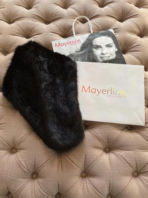 Mayerline : sjaal van imitatiebont - Bruin  (Nieuw), Kleding | Dames, Mutsen, Sjaals en Handschoenen, Nieuw, Sjaal, Verzenden