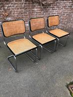 3 vintage Marcel Breuer Cesca stoelen, Huis en Inrichting, Ophalen, Gebruikt
