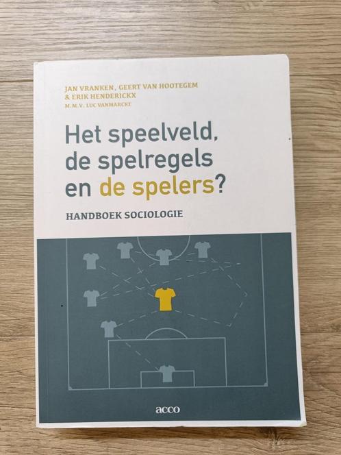 Het speelveld, de spelregels en de spelers?, Boeken, Psychologie, Gelezen, Sociale psychologie, Ophalen of Verzenden