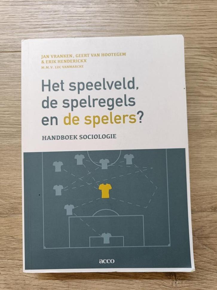 Het speelveld, de spelregels en de spelers?, Boeken, Psychologie, Gelezen, Sociale psychologie, Ophalen of Verzenden