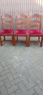 6 eiken stoelen ( gratis), Antiek en Kunst, Ophalen