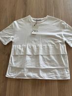 Witte tshirt Zara maat S, Kleding | Dames, Ophalen of Verzenden, Zo goed als nieuw, Maat 36 (S)