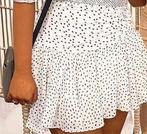 Witte rok met zwarte stippen maat S, Kleding | Dames, Rokken, Ophalen of Verzenden, Zo goed als nieuw, Maat 36 (S)