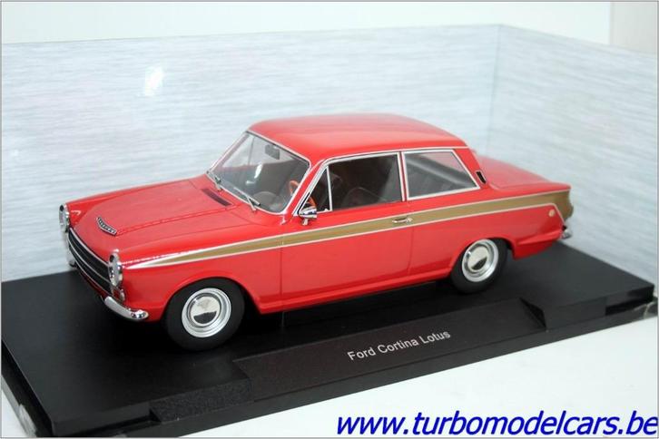 Ford Cortina Lotus 1/18 Model Car Group, Hobby en Vrije tijd, Modelauto's | 1:18, Nieuw, Auto, Overige merken, Verzenden