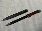 wo2 - k98 bajonet met schede - mauser k98, Verzamelen, Militaria | Tweede Wereldoorlog, Ophalen of Verzenden, Landmacht, Mes of Dolk