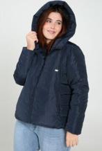 Korte donsjas met nepbont, superzacht maat 5/52, Kleding | Dames, Ophalen of Verzenden