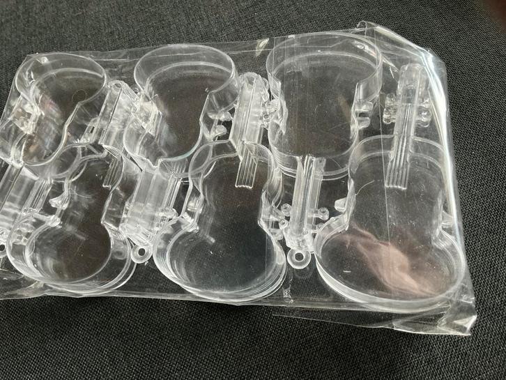 Gitaar /  cello transparante geschenkdoosjes 48 stuks NIEUW, Diversen, Cadeauverpakkingen, Ophalen of Verzenden