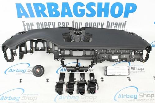 Airbag set Dashboard met grijs stiksels Porsche Cayenne, Autos : Pièces & Accessoires, Tableau de bord & Interrupteurs, Utilisé