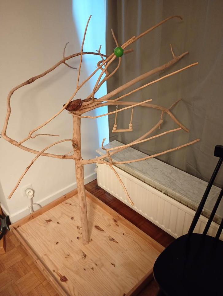 Grote vogelboom javaboom parkieten, Dieren en Toebehoren, Vogels | Toebehoren, Zo goed als nieuw, Overige typen, Ophalen