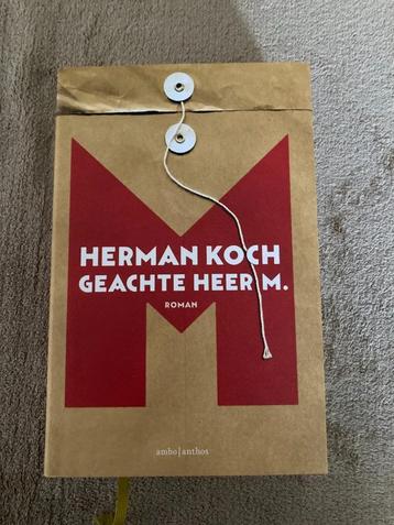 Boek : Geachte heer M., 2014, Herman Koch, 430 blz zo goed a beschikbaar voor biedingen