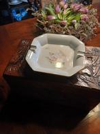 Limoges Porselein asbak Angelique-handbeschilderd €18, Ophalen of Verzenden