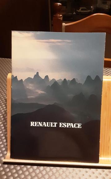 Renault espace brochure 