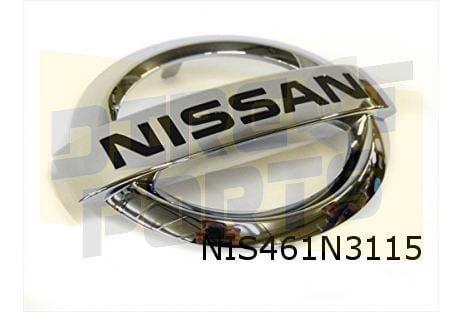 Nissan Note (8/13-) embleem logo ''Nissan'' voorzijde Origin, Auto-onderdelen, Carrosserie, Nissan, Nieuw, Verzenden