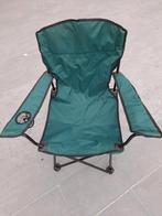 2 chaises de pique-nique en polyester (vertes), Caravanes & Camping, Accessoires de camping, Comme neuf