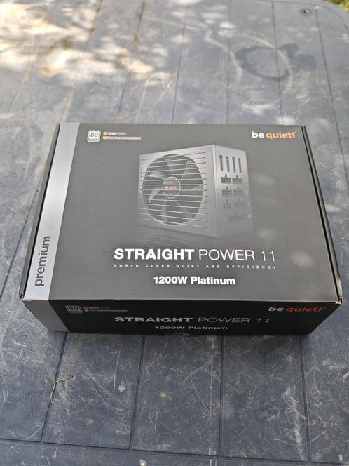 alimentation 1200W be quiet! Straight Power 11 Platinum, Computers en Software, Interne voedingen, Zo goed als nieuw, Ophalen of Verzenden