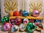 Lot vintage kerstballen, Ophalen of Verzenden, Zo goed als nieuw